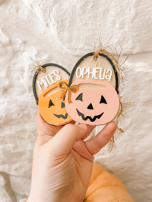 Pumpkin Basket Tags