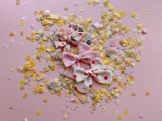Pink School Days Bow Collection